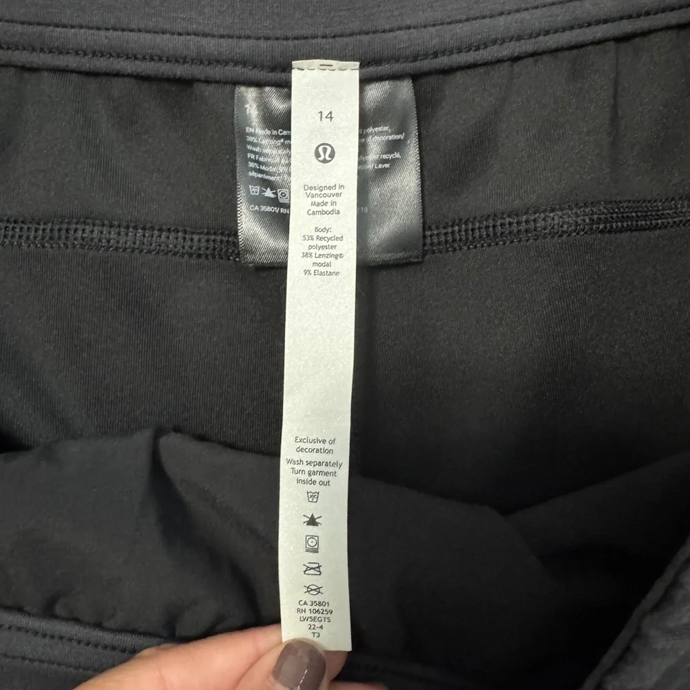 Lululemon Softstreme High-Rise Pant in Black - Picture 5 of 5